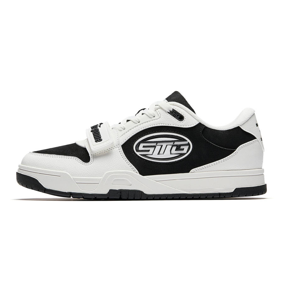 Anta STG Low top Basketball Shoes Men's Black White