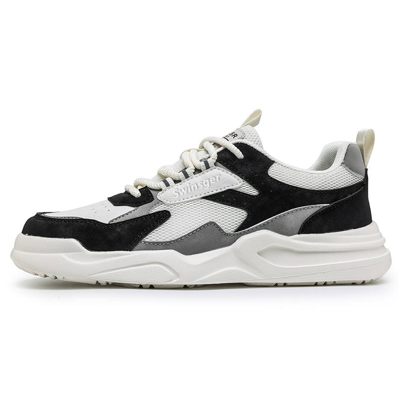 Swinsger Mesh Slip Resistant And Breathable Slip Resistant And Breathable Low top Skateboard Shoes Men's