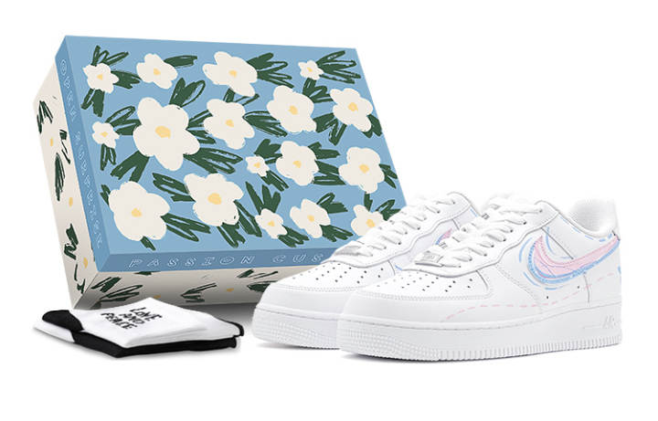 Nike Nike Air Force 1 Synthetic Leather Slip Resistant Cushioning Abrasion Resistant