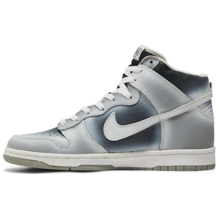 Nike Nike Dunk High top Skateboard Shoes Unisex Gray White
