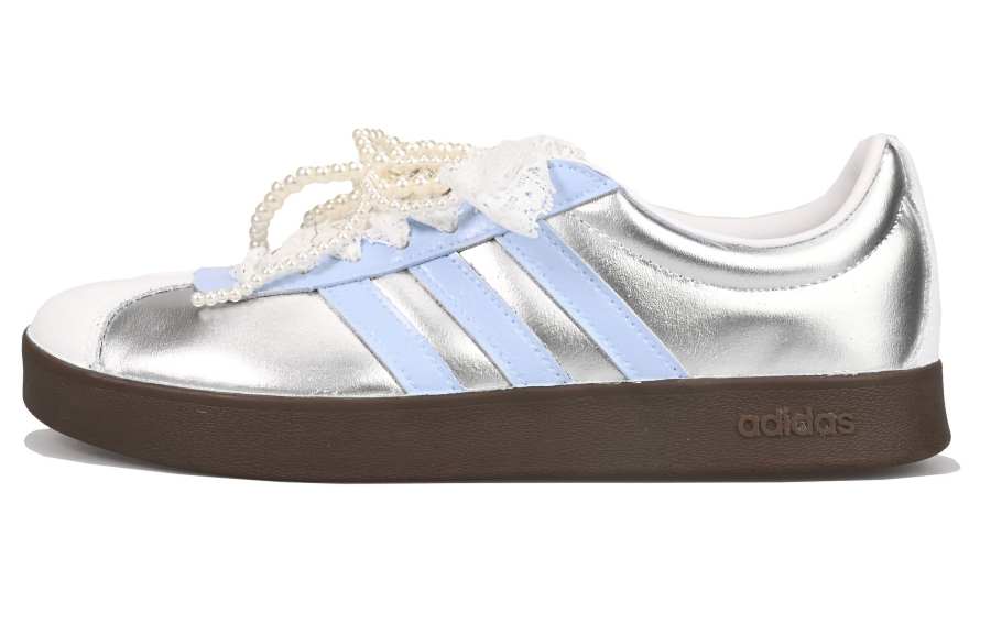 Adidas Neo VL Court 2.0 Ballet Dreamy Vlad Low top Skateboard Shoes Unisex Silver Purple