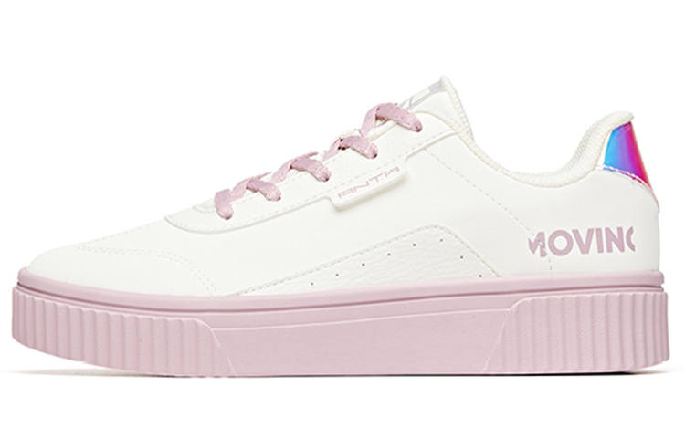 Anta Life Collection Low top Skateboard Shoes Women's White Purple