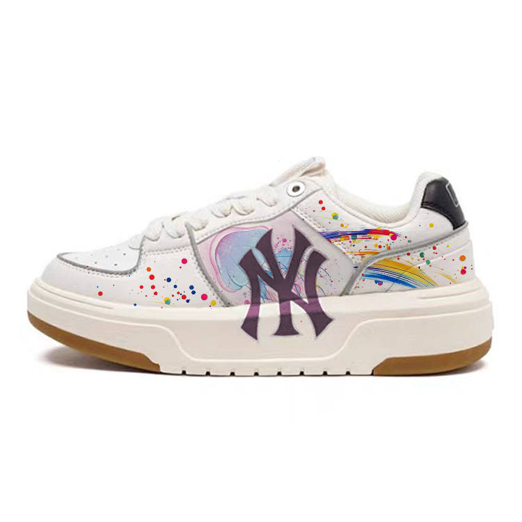 MLB MLB Chunky Liner Skateboard Shoes Unisex Low Top White/Yellow