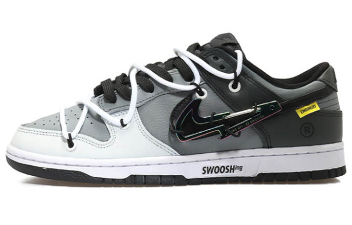Nike Nike Dunk Lightning SWOOSH Urban Techwear Leather Slip Resistant, Abrasion Resistant, Lightweight