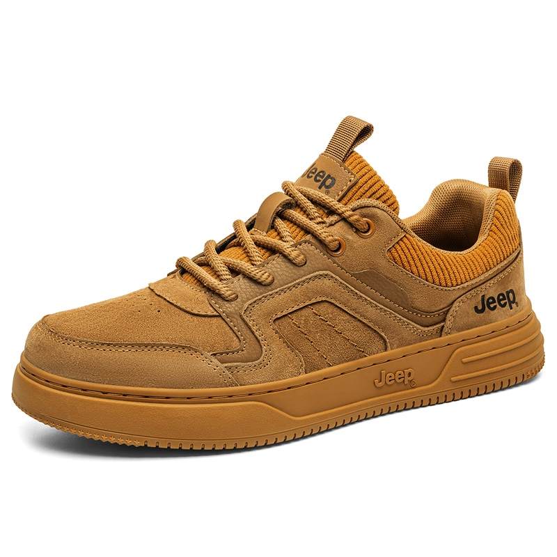 Jeep Slip Resistant, Abrasion Resistant, Lightweight, Height Increasing Low top Skateboard Shoes Men's