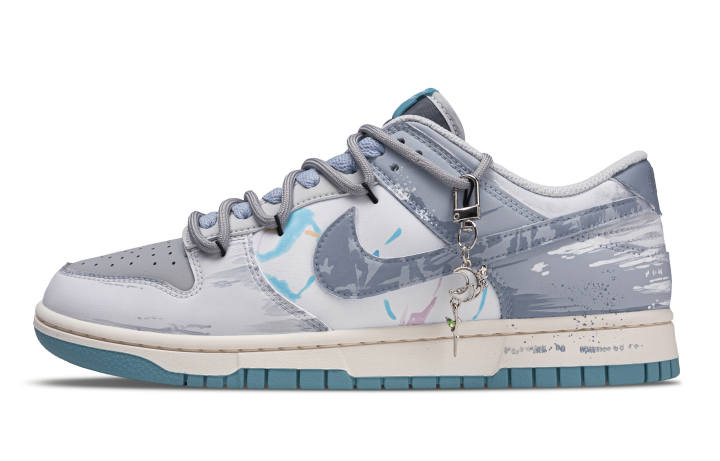 Nike Nike Dunk Pick Up The Stars Abrasion Resistant, Lightweight, And Breathable Low top Skateboard Shoes Men's