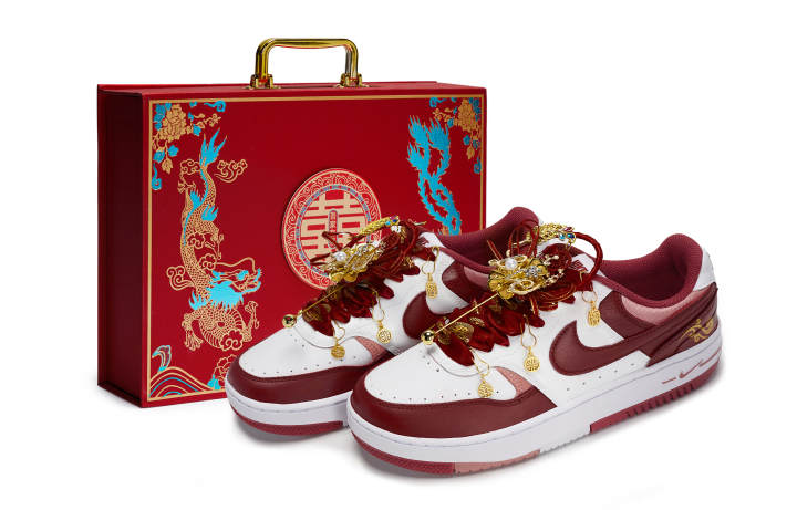 Nike Nike Gamma Force 811 Manufacturing, Auspicious Clouds Entwined With Joy, Gift Box Slip Resistant Slip Resistant Low top