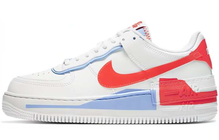 Nike Nike Air Force 1 Low Shadow Summit White Team Orange Women's