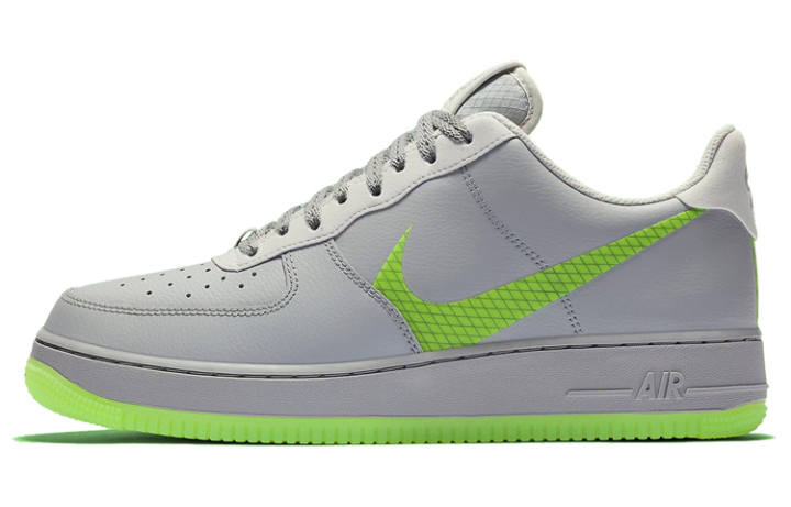 Nike Nike Air Force 1 Low Wolf Grey Ghost Green