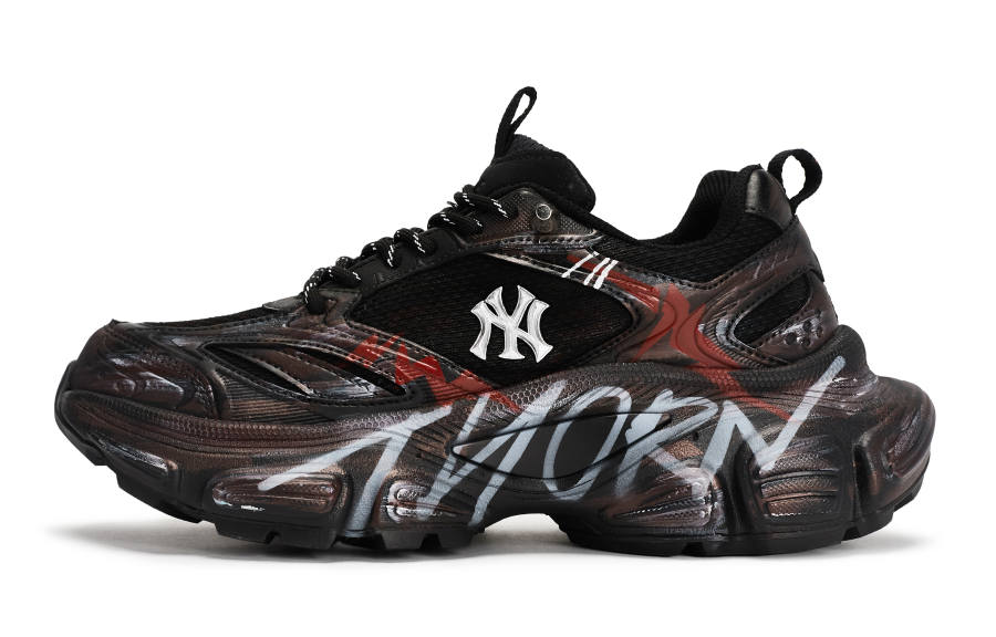 MLB Basic Boston Red Sox 811 Manufacturing, Crimson Thorn Abrasion Resistant Abrasion Resistant Low top Casual Shoes