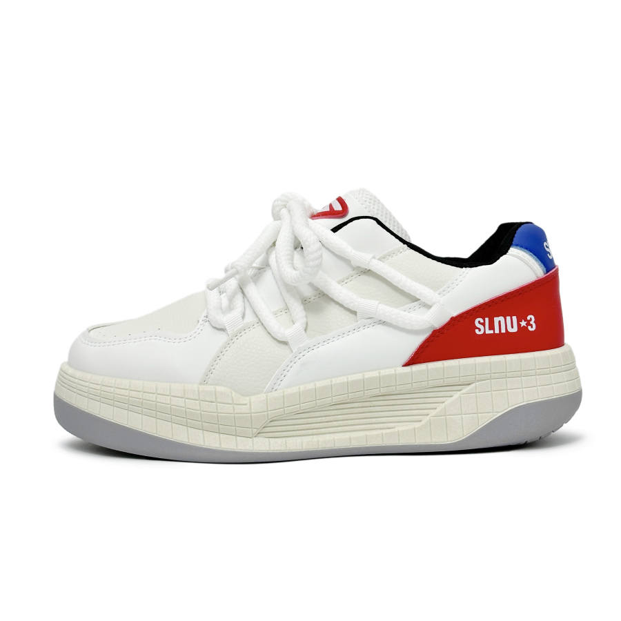 SLnU★3 Coverage Slip Resistant Abrasion Resistant Balance Lightweight Low top Skateboard Shoes Men's