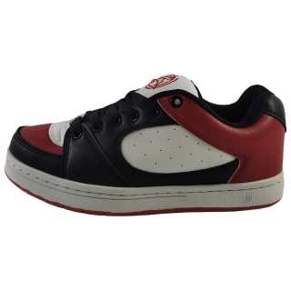 JINJIJIANG Coverage Abrasion Resistant Low top Skateboard Shoes Women's Black White Red
