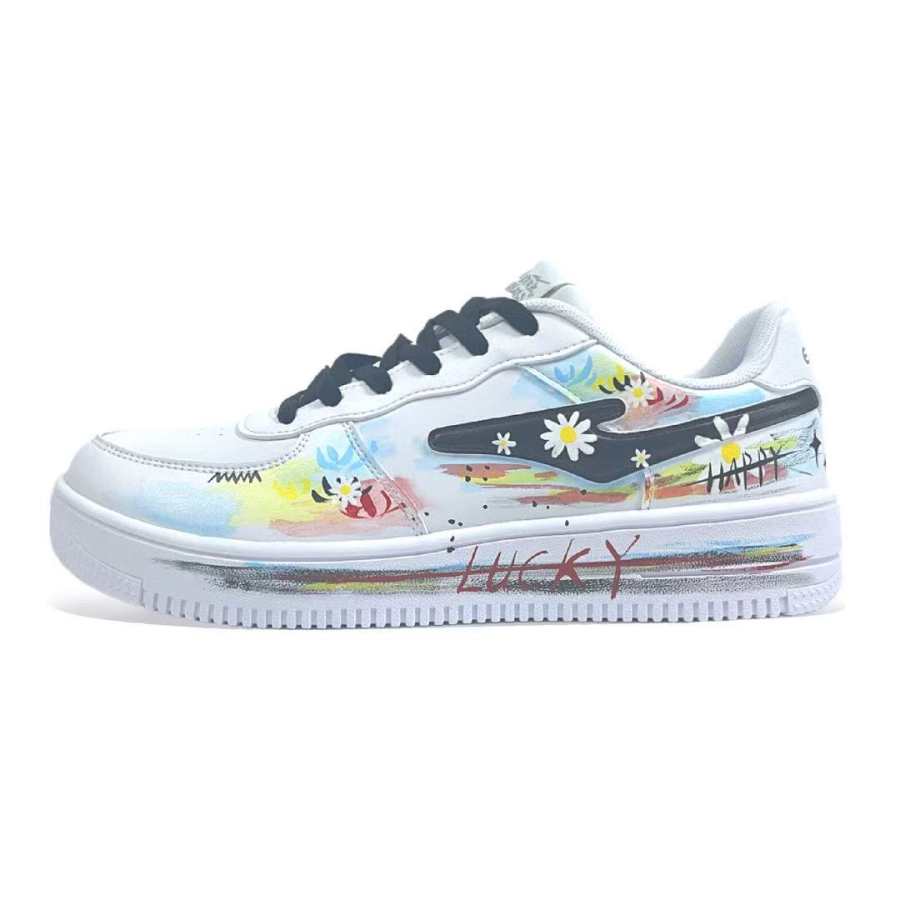 Erke Abrasion Resistant Breathable Abrasion Resistant Breathable Low top Skateboard Shoes Unisex Multicolor