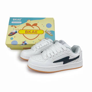 BKAE Synthetic Leather Slip Resistant Quick Dry Abrasion Resistant Low top Skateboard Shoes Unisex