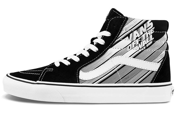 Vans Vans SK8 Hi Black White Unisex 'Black White'