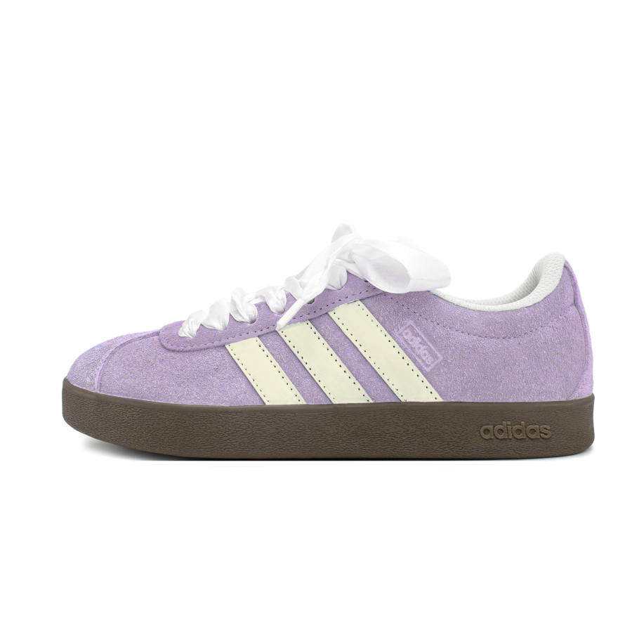 Adidas Adidas VL COURT 2.0 Skateboard Shoes Unisex Low Top Purple