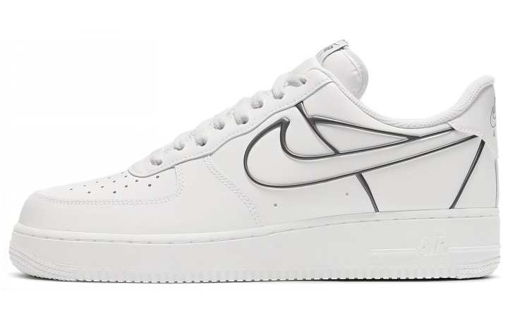 Nike Nike Air Force 1 Low White Metallic Pewter