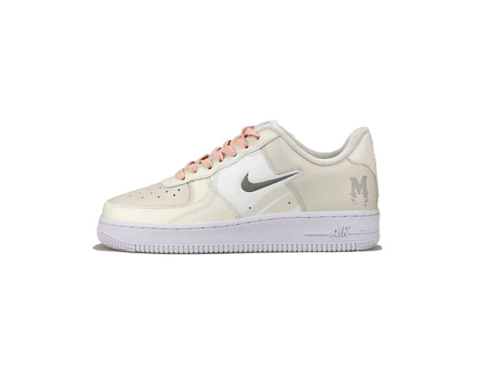 Nike Nike Air Force 1 Low top Skateboard Shoes Women's Beige