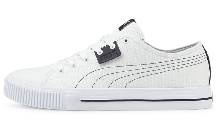 PUMA Ever Cv Casual Skateboarding Shoes Unisex White Black