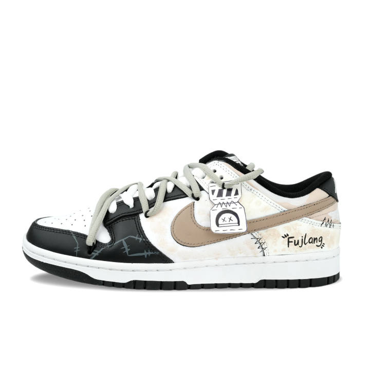 Nike Nike Dunk Octopus Party, Skadi Abrasion Resistant Low top Skateboard Shoes Unisex Black Brown