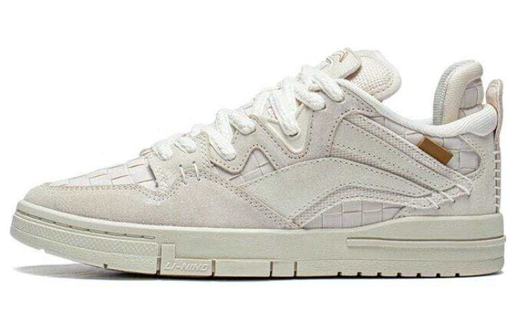 Li-Ning Li Ning Slip Resistant Low top Skateboard Shoes Women's White