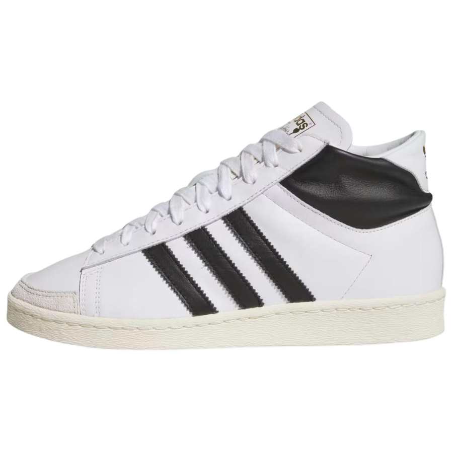 Adidas Originals High top Skateboard Shoes Unisex White Black