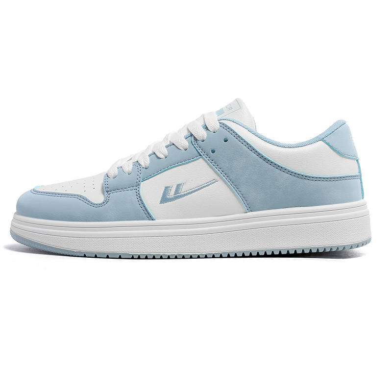 WARRIOR Casual Shoes Synthetic Leather Height Increasing Abrasion Resistant Waterproof Low top Skateboard Shoes Unisex