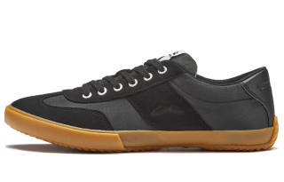 URBANHOOD 5560 Skateboard Shoes Unisex Low Top Black