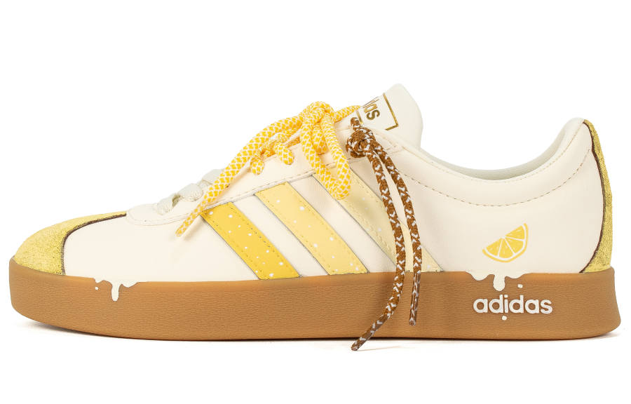 Adidas Adidas VL COURT 2.0 Low top Skateboard Shoes Unisex Lemon