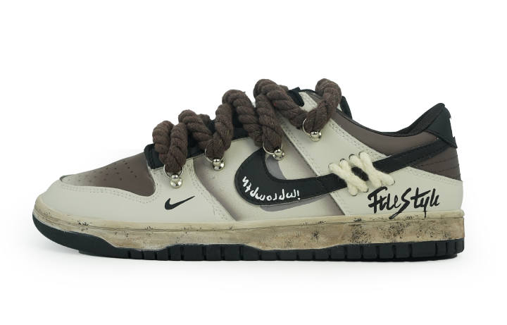 Nike Nike Dunk Low top Skateboard Shoes Men's Wasteland