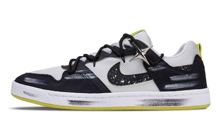 Nike Nike SB Alleyoop Infinite Domain Coverage Low top Skateboard Shoes Men's Black White