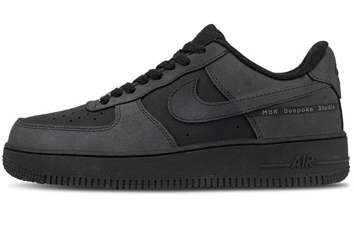 Nike Nike Air Force 1 Slip Resistant Low top Skateboard Shoes Unisex Black