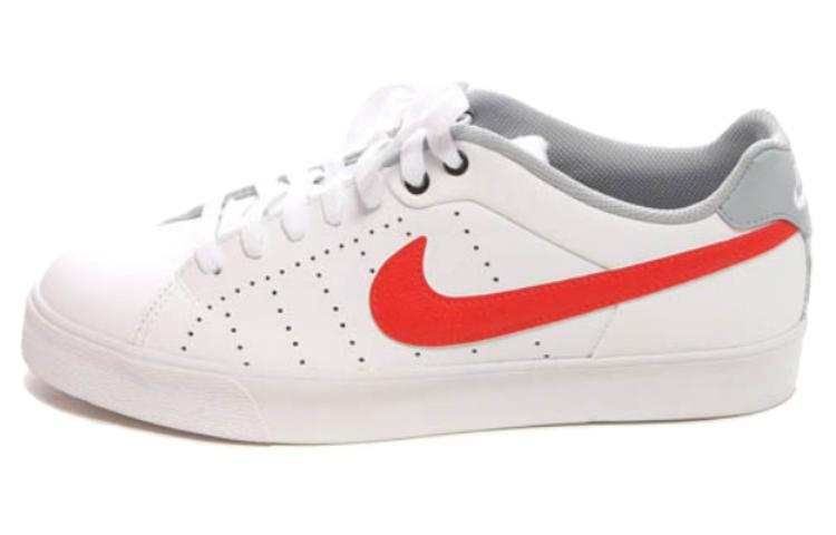 Nike Nike Court Tour Slip Resistant Abrasion Resistant Low top Skateboard Shoes Men's White Orange