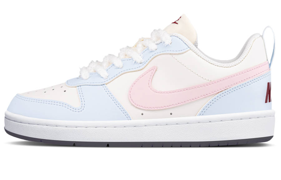 Nike Nike Court Borough Maris Sal Milk Foam Low top Grade School Skateboard Shoes Women's Blue Pink