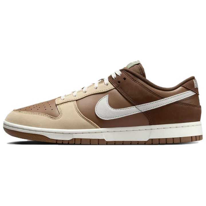 Nike Nike Dunk Slip Resistant Abrasion Resistant Low top Skateboard Shoes Unisex Brown