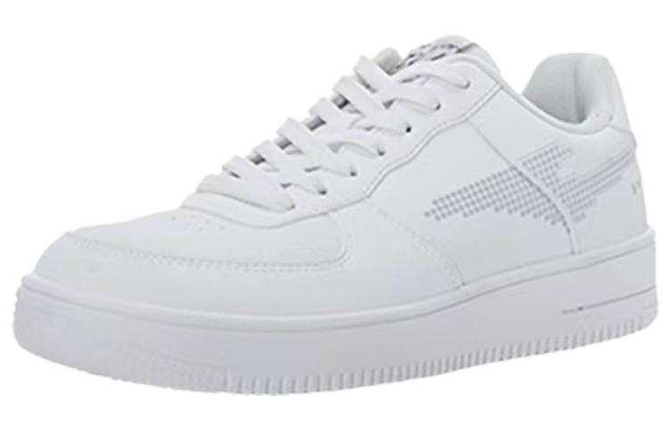 Erke Coverage Slip Resistant Low top Skateboard Shoes Women's White