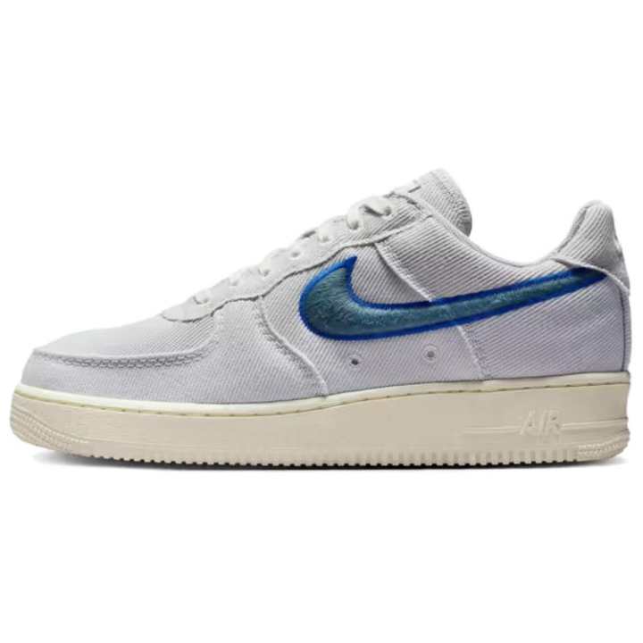 Nike Nike Air Force 1 Low Canvas Photon Dust Game Royal Pale Ivory Smokey Blue
