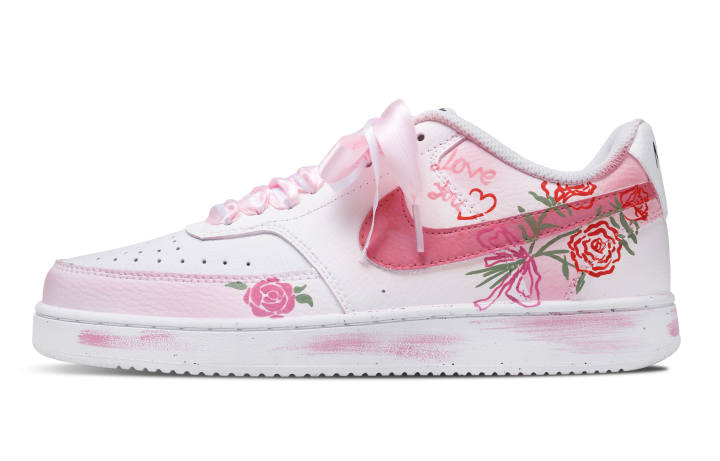 Nike Nike Court Vision 1 Rose Garden Slip Resistant, Abrasion Resistant, Lightweight
