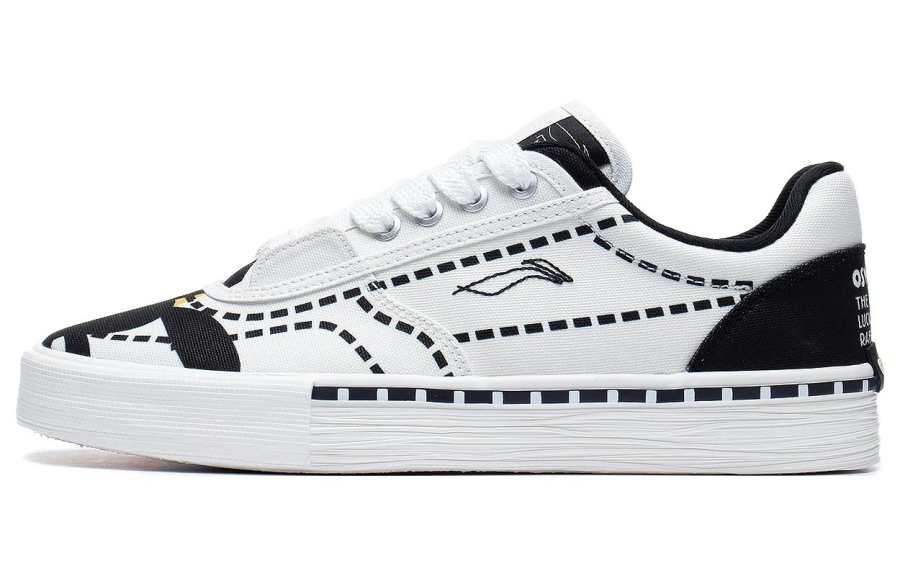 Li-Ning OSWALD x Li Ning 50/50 Slip Resistant Abrasion Resistant Slip Resistant Abrasion Resistant Low top Skateboard Shoes