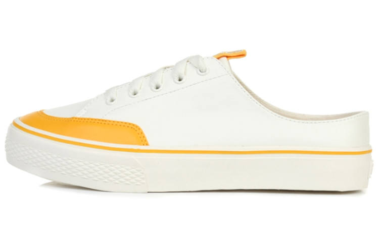 FILA Low Tops Skateboarding Shoes White Yellow Version 'White Yellow'