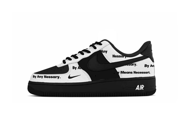 Nike Nike Air Force 1 Danmu 2.0 Low top Skateboard Shoes Unisex Black White