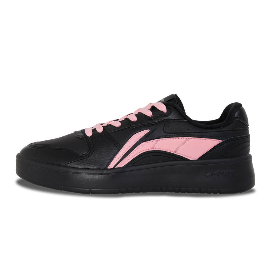 Li-Ning Li Ning Sycee V2 Slip Resistant Cushioning Abrasion Resistant Low top Skateboard Shoes Men's Black Pink