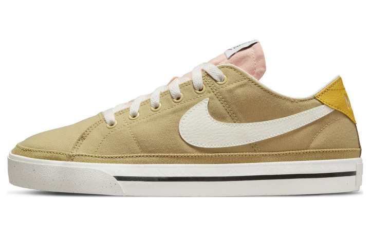 Nike Nike Court Legacy Canvas Next Nature 'Wheat Grass Sail 'Brown White'