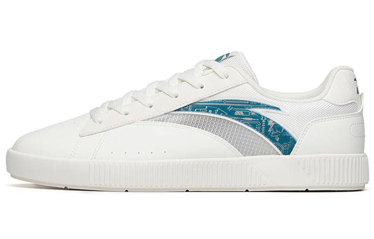 Anta Casual Low top Skateboard Shoes Men's White Gray