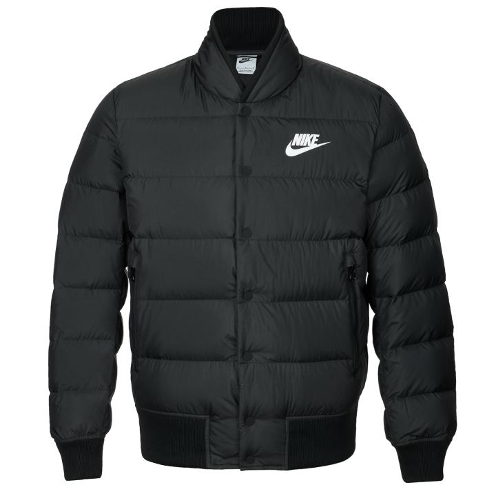 Nike Nike Down Jackets Men's Black Stand Collar Moderate Other