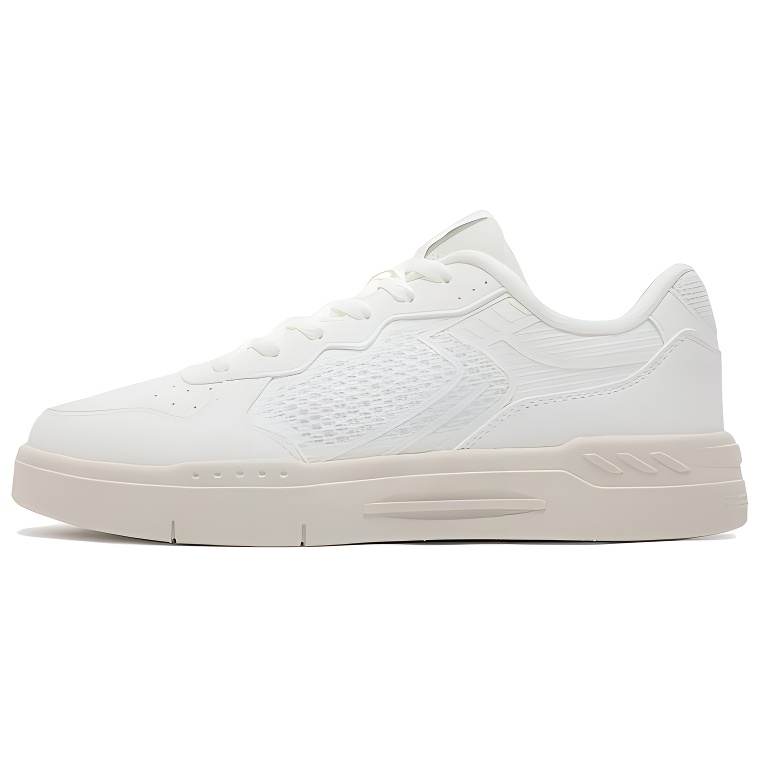 361° Slip Resistant And Breathable Low top Skateboard Shoes Women's White