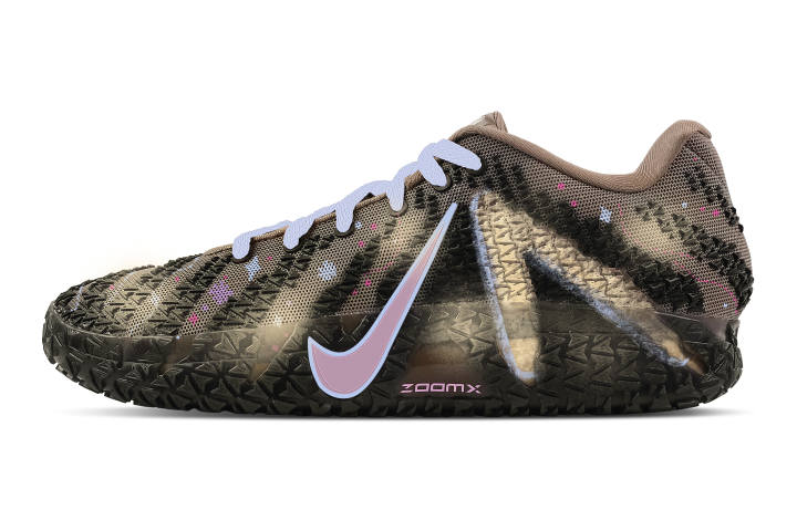 Nike Nike Ja Morant 3 Mango Coconut Ice Abrasion Resistant Low top Basketball Shoes Men's Brown Yellow