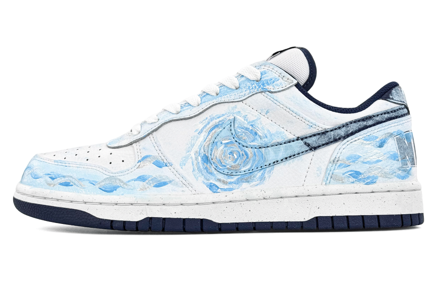 Nike Nike Big Cushioning, Wear Resistant Low top Skateboard Shoes Men's Blue