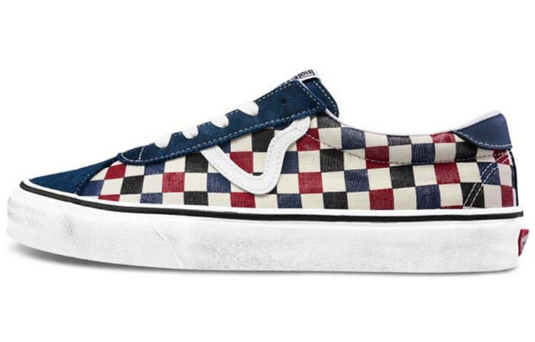 Vans Vans Sport Blue Red Grid Unisex 'Blue Red'