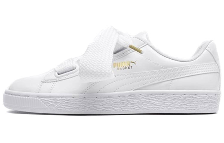 PUMA Basket Heart Patent 'White' Women's